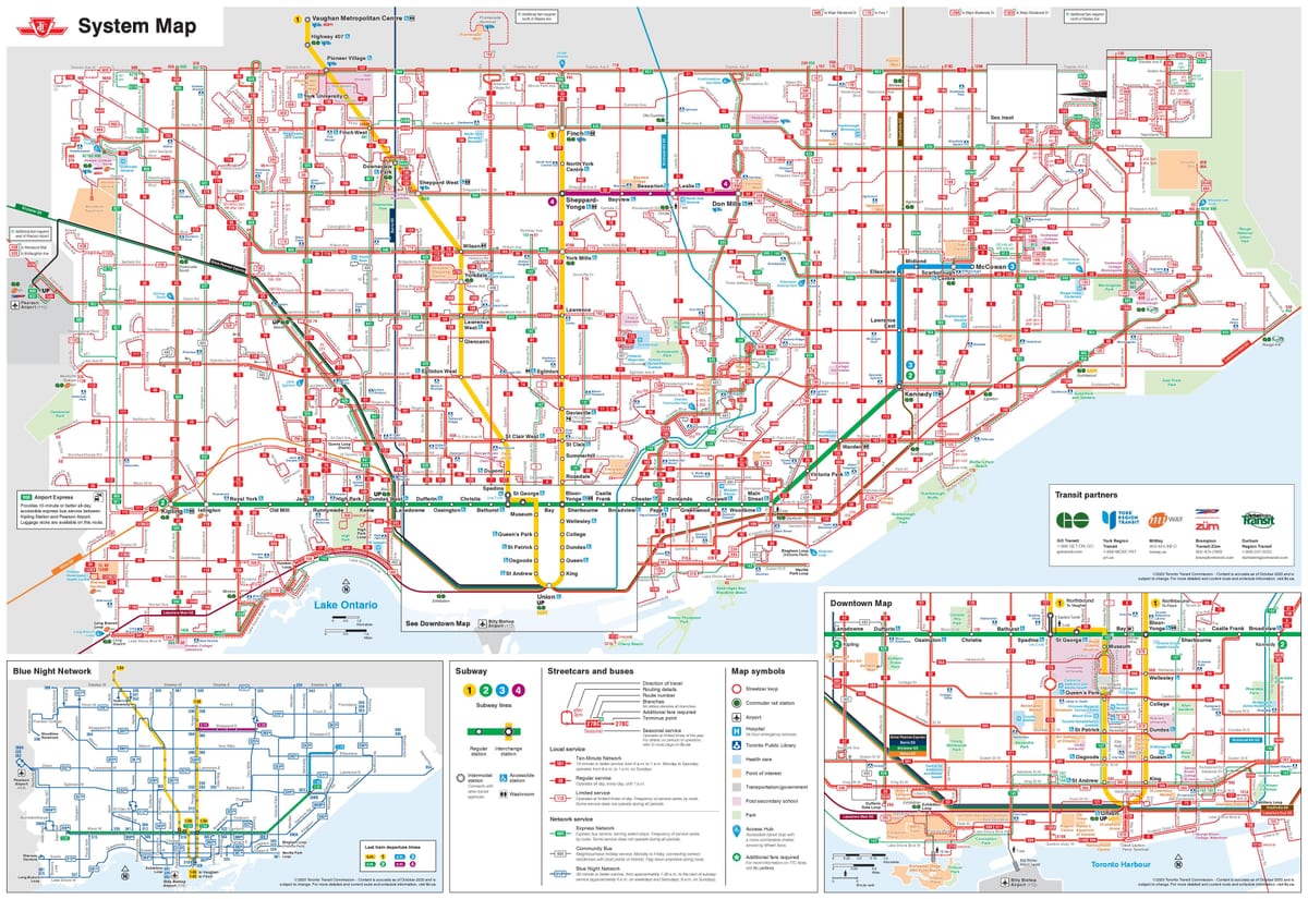 ttcバス路線図