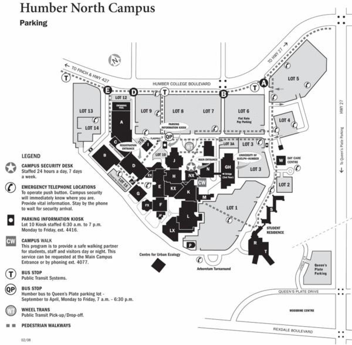 ハンバー大学北キャンパスマップ