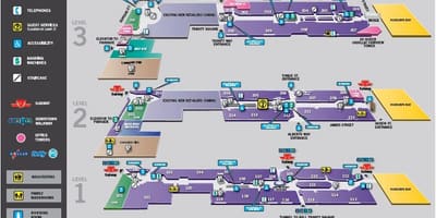 トロントイートンセンター地図