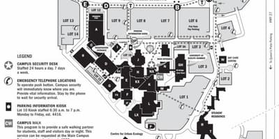 ハンバー大学北キャンパスマップ
