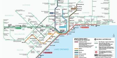 行き乗車地図